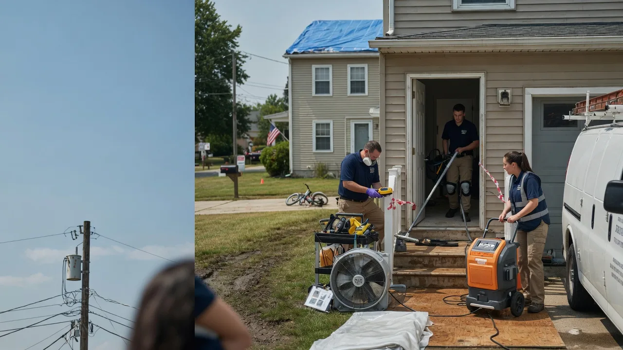 Water Damage Repair in Glen Mills, PA near me